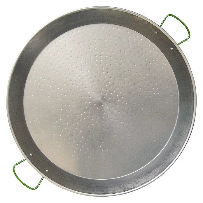 Paellera pulida - Diámetro: 70 cm, Acero