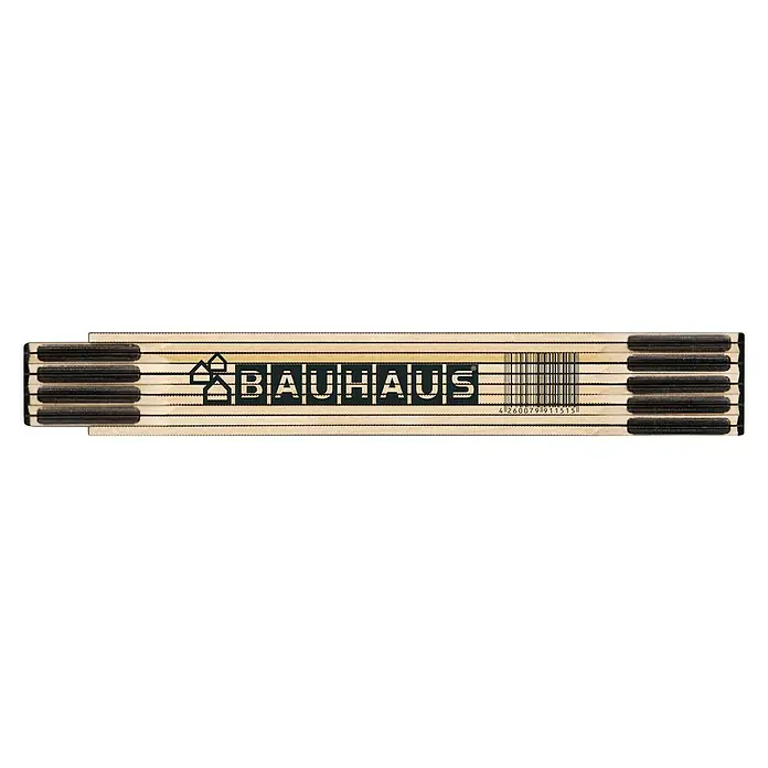 BAUHAUS Metro de madera Tarragona - Largo: 200 cm