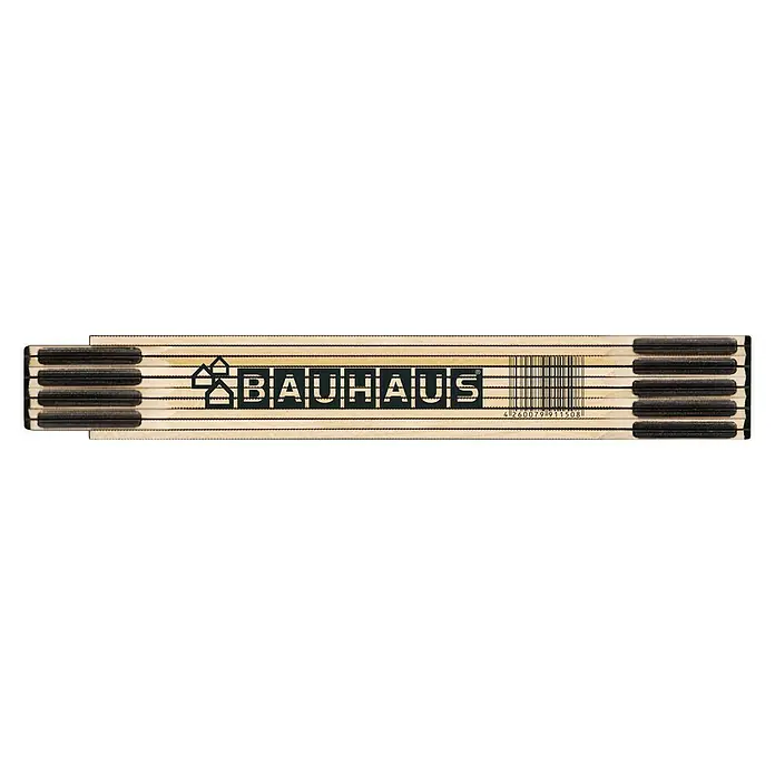 BAUHAUS Metro de madera Girona - Largo: 200 cm