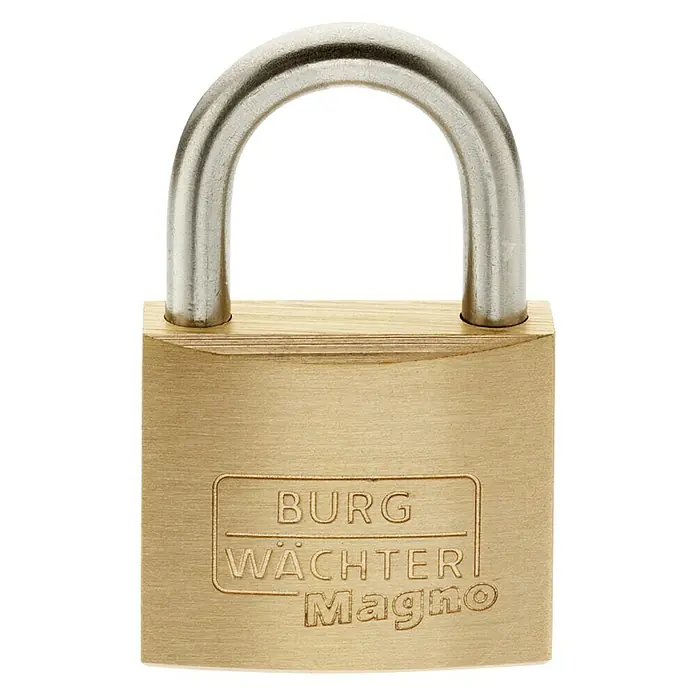 Burg-Wächter Candado Magno - 29,6 x 50 mm, 1 ud., Latón