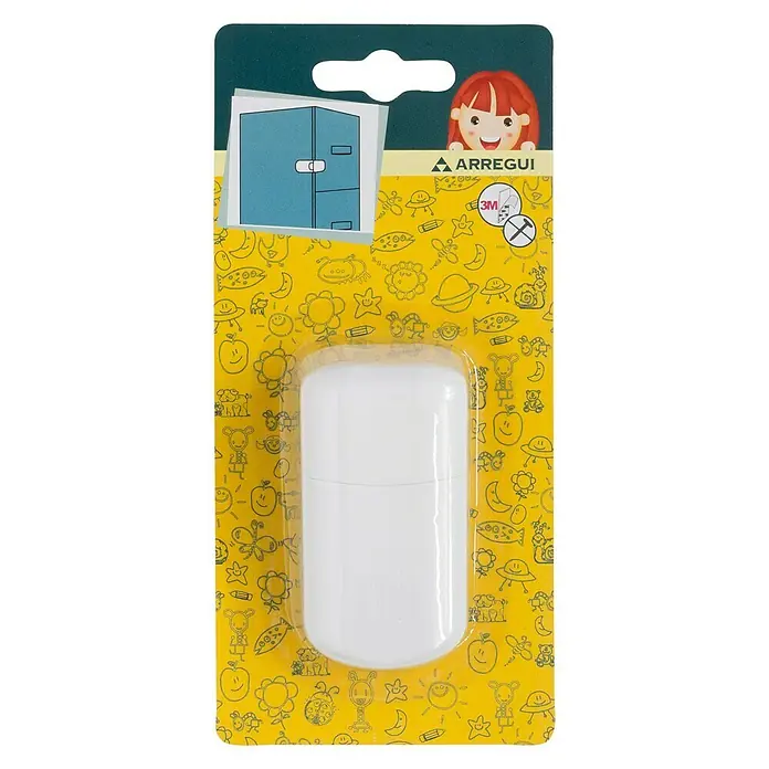 Arregui Sistema de bloqueo para cajones A-1044000 - Blanco, 1 ud.