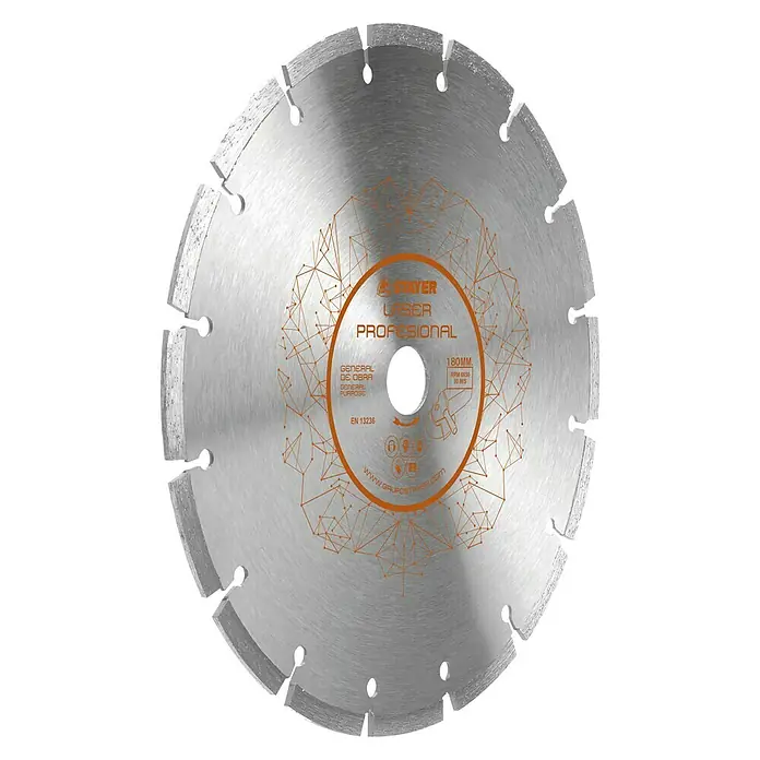 Stayer Disco abrasivo de diamante Láser - Diámetro disco: 180 mm, Apto para: Hormigón