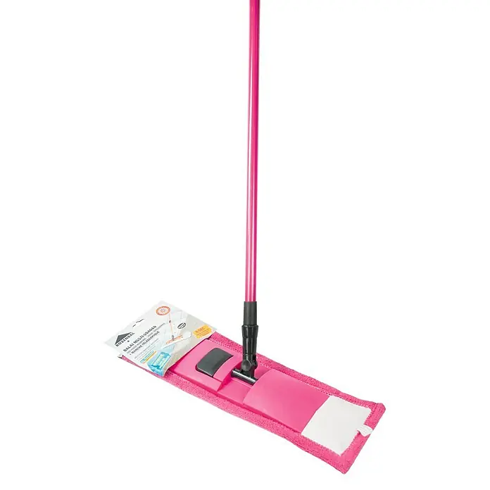 Rozenbal Mopa de microfibra Basic - Con mango telescópico, Microfibra