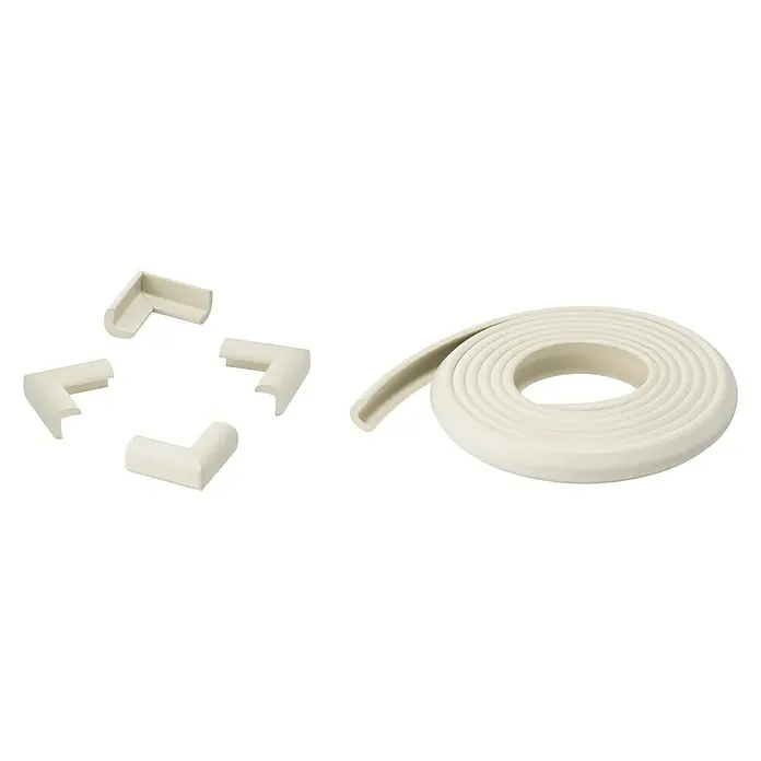 Inofix Protector para esquina 5004-2- - Blanco, 5 piezas