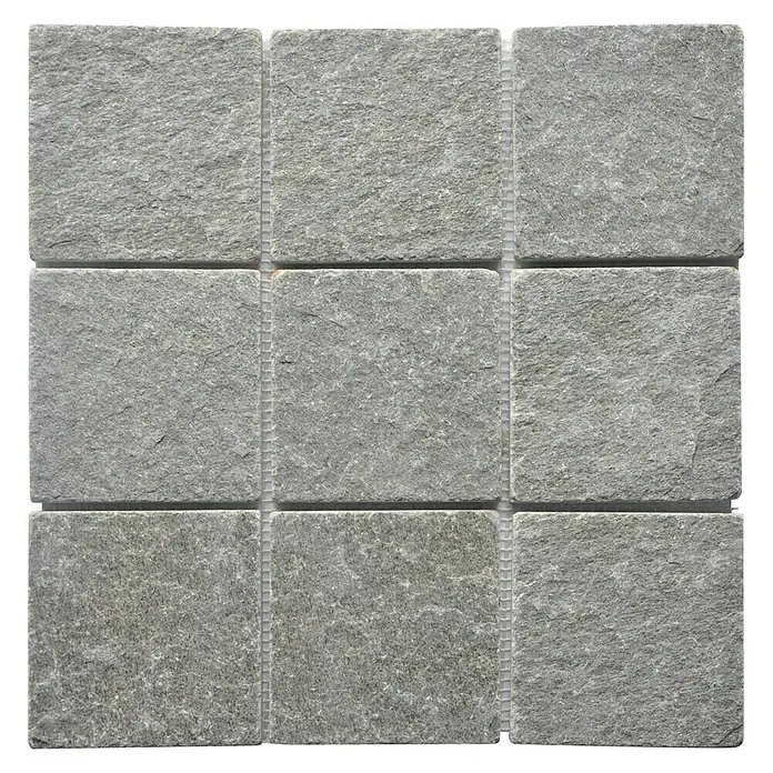 Baldosa de mosaico Madras - 30 x 30 cm, Gris