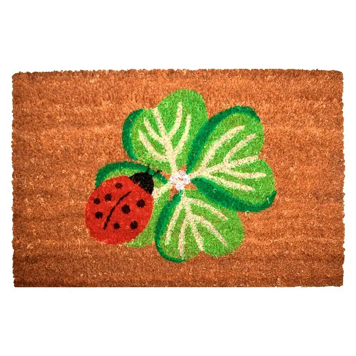 Felpudo de coco Capitol - 60 x 40 cm, Fibra de coco natural y PVC