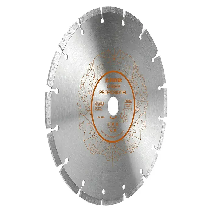 Stayer Disco abrasivo de diamante Láser - Diámetro disco: 125 mm, Apto para: Hormigón