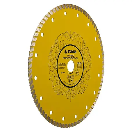 Stayer  Disco abrasivo de diamante Turbo Profesional