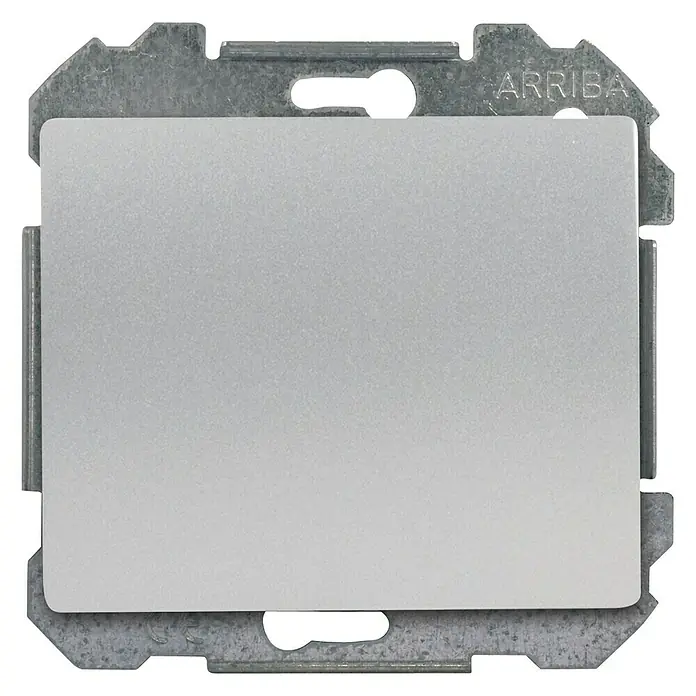 Siemens Delta Iris Pulsador - Aluminio, En pared, IP20