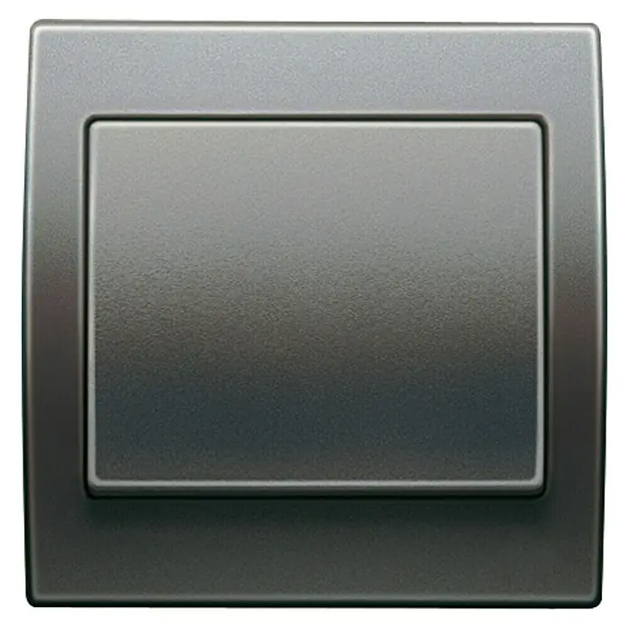 Siemens Delta Iris Marco - Antracita, x 1, Plástico, Montaje en la pared