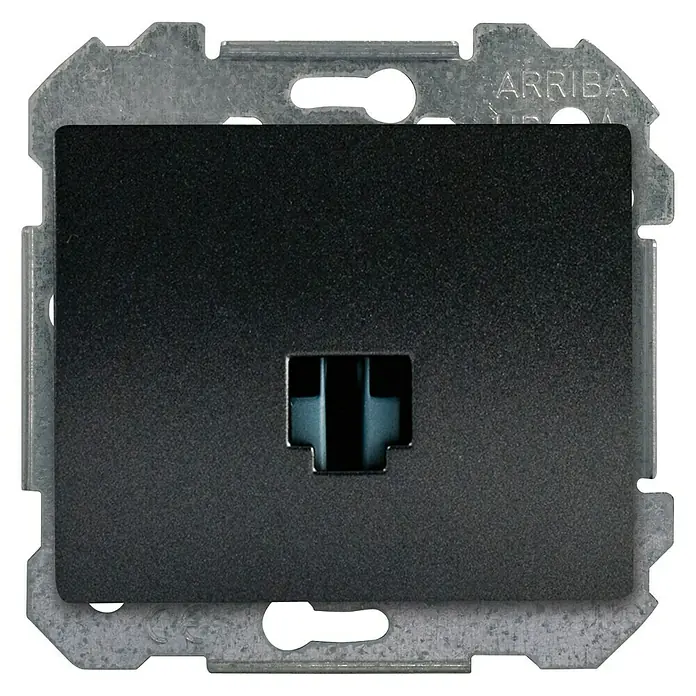 Siemens Delta Iris Toma de red - Negro