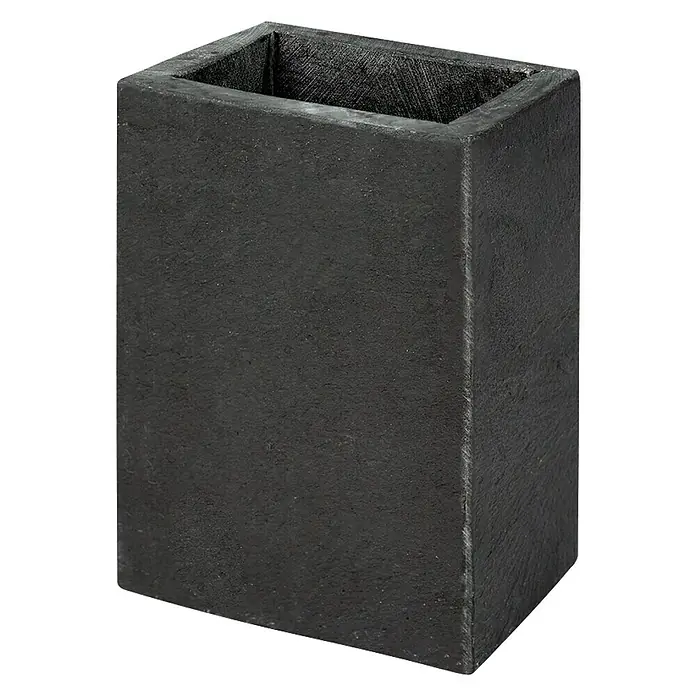 Bath Stage B-Black Vaso de encimera - Piedra, Negro
