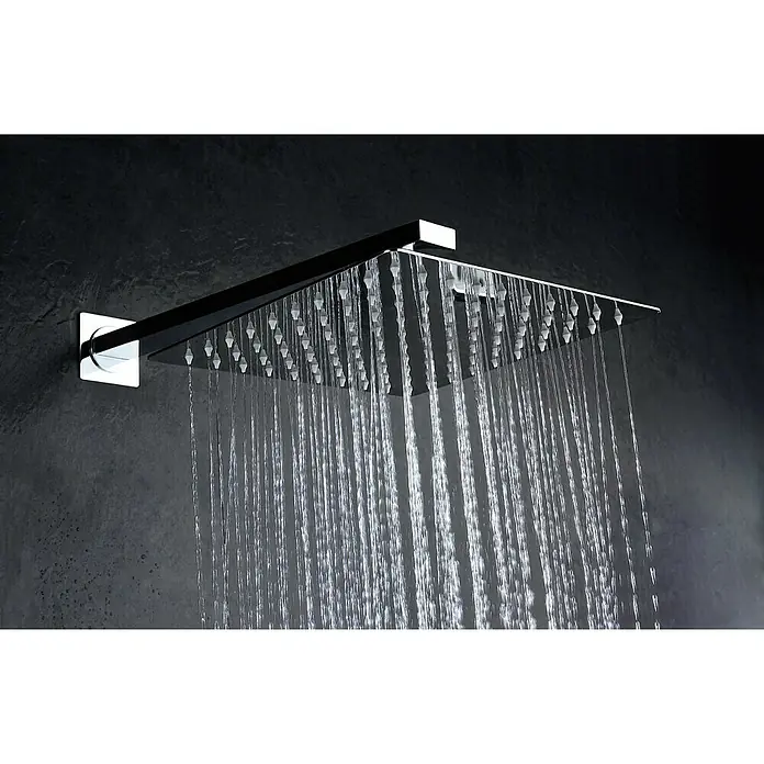 Imex Rociador de ducha Cádiz - L x An: 30 x 30 cm, Cromo, Cuadrado