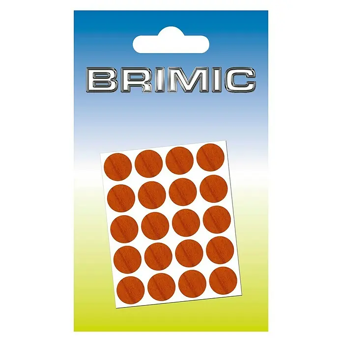 Micel Brimic Tapón embellecedor Sapeli - Diámetro: 13 mm, Pegado, 20 uds.