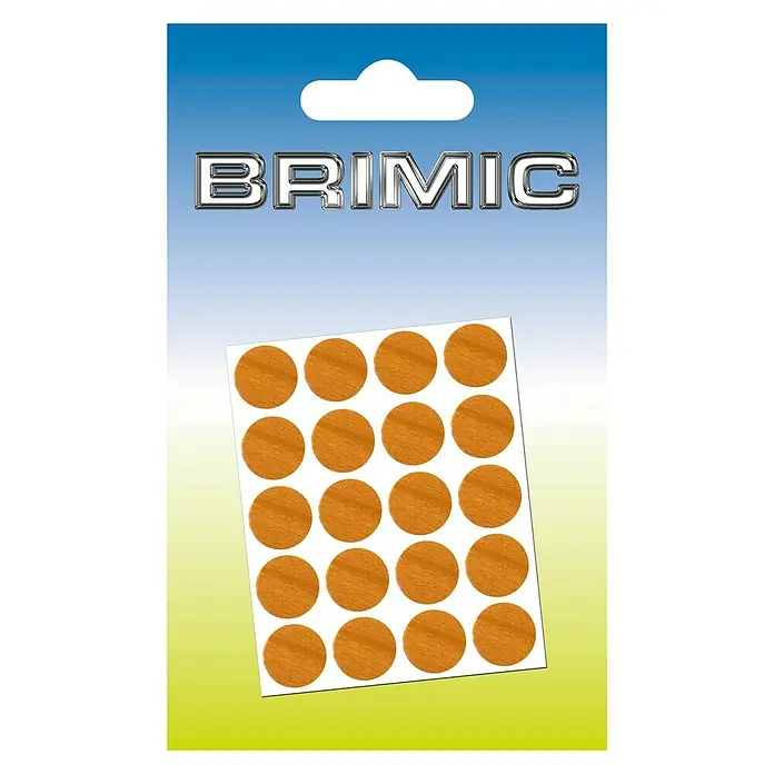 Micel Brimic Tapón embellecedor Cerezo claro - Diámetro: 13 mm, Pegado, 20 uds.