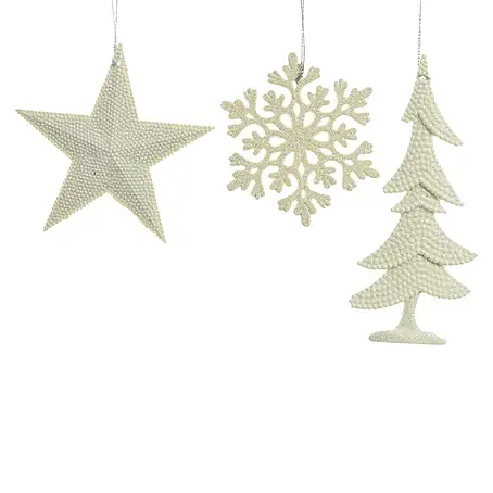 Adornos del árbol de Navidad colgantes