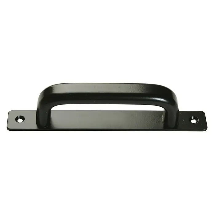 Tirador para puertas - Largo: 197 mm, Aluminio, Blanco