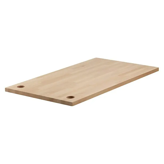 Wolfcraft Encimera 6044000 - L x An x Al: 113 x 65 x 3 cm, Madera de haya