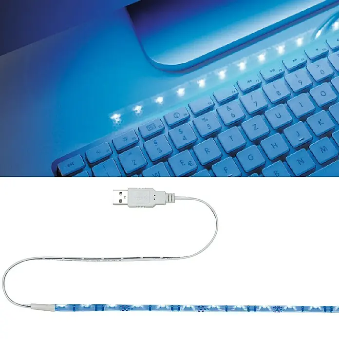 Paulmann Tira LED - 30 cm, Azul