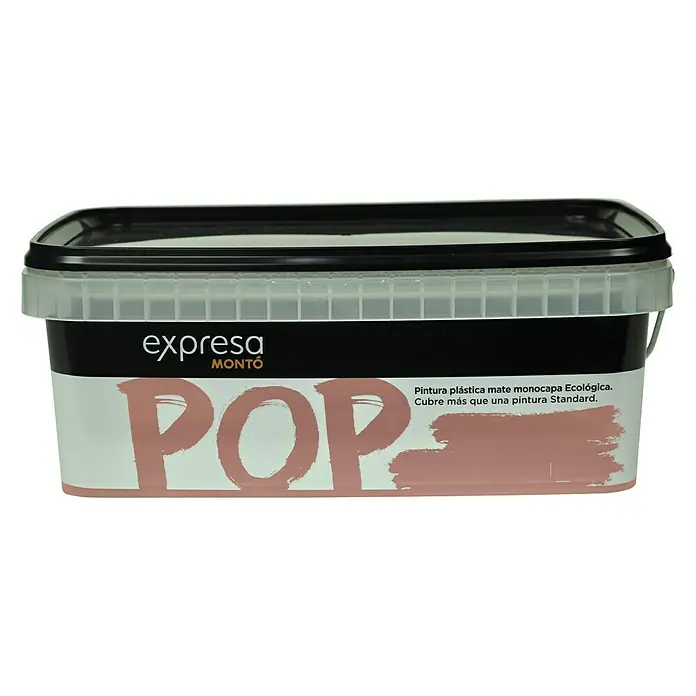 Montó Pop Pintura para paredes - Coral, 2,5 l, Mate