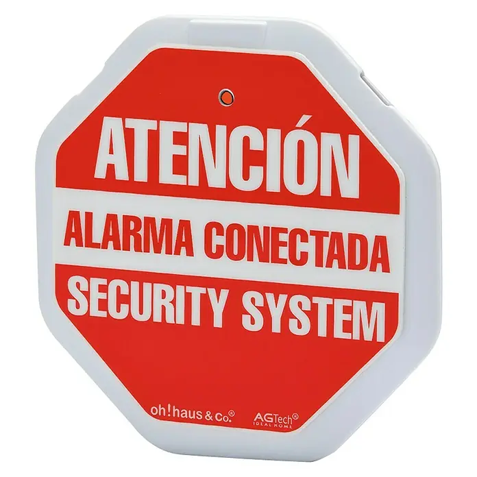 Alarma para ventana advertencia - Blanco/Rojo