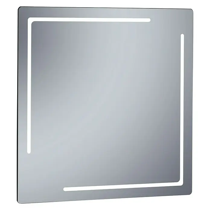Camargue Espejo con luz LED Kamet - An x Al: 80 x 80 cm, Transformador