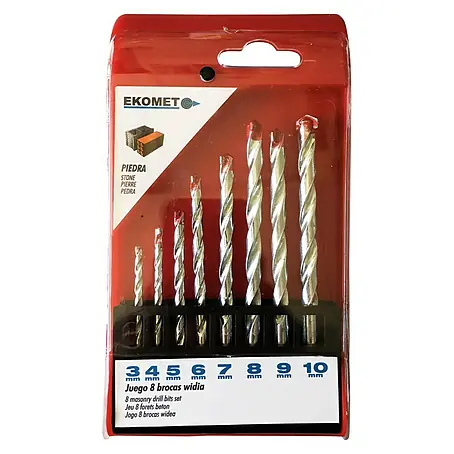 Set de brocas para piedra
