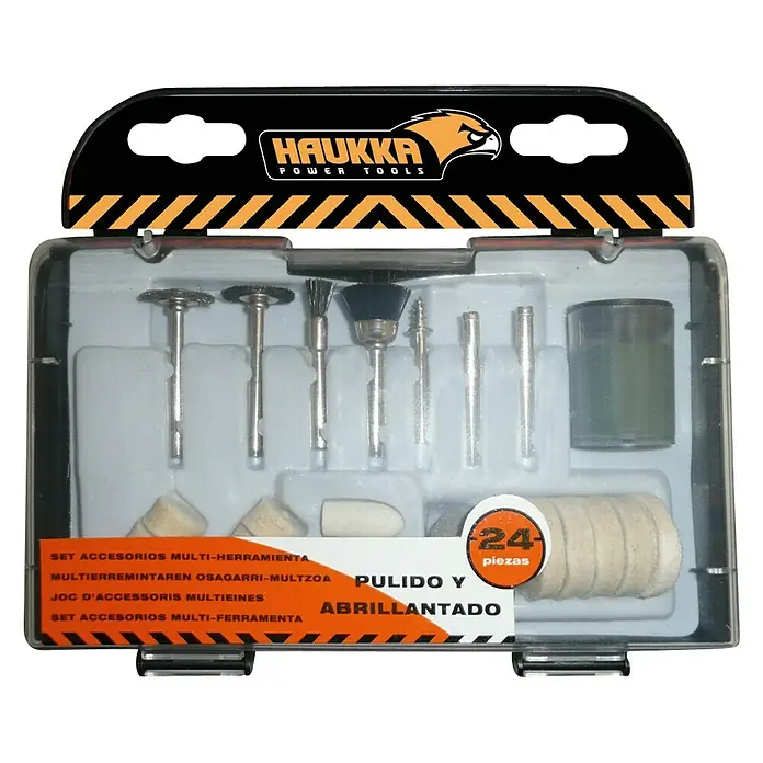 Set de accesorios multiuso - 24 pzs.