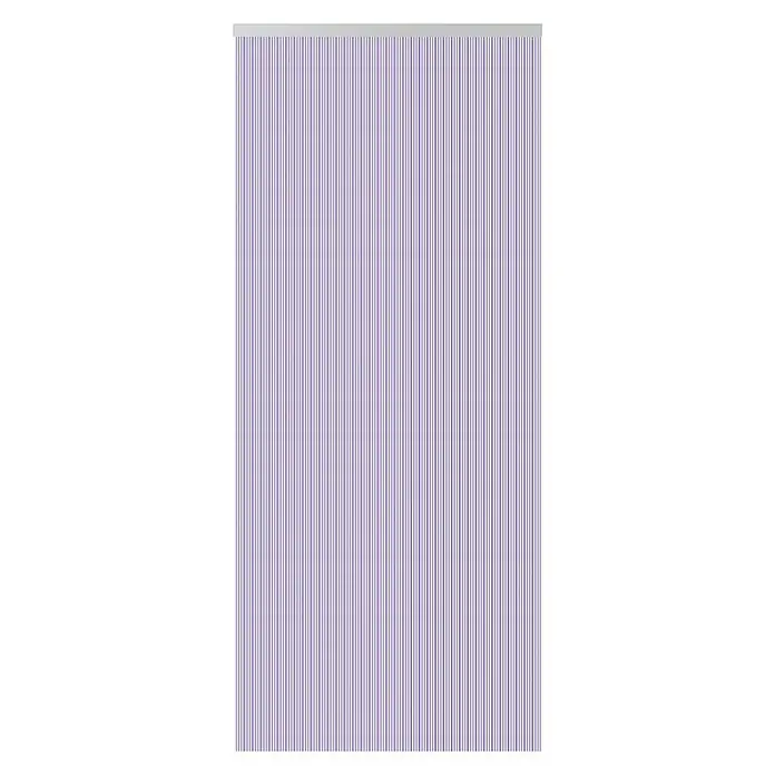 Cortina para puerta Brescia - Lila, 90 x 210 cm