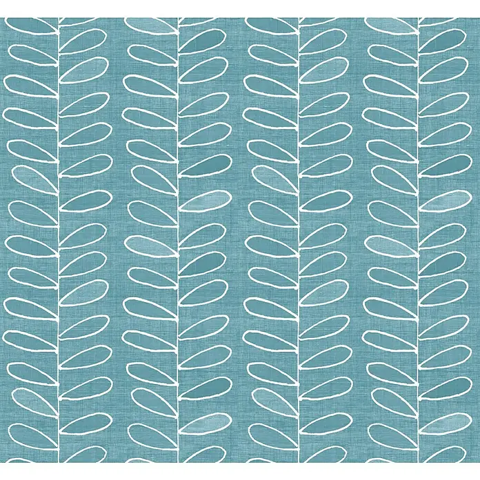 Cortina con ollaos Piamonte - 140 x 260 cm, 100% poliéster, Turquesa