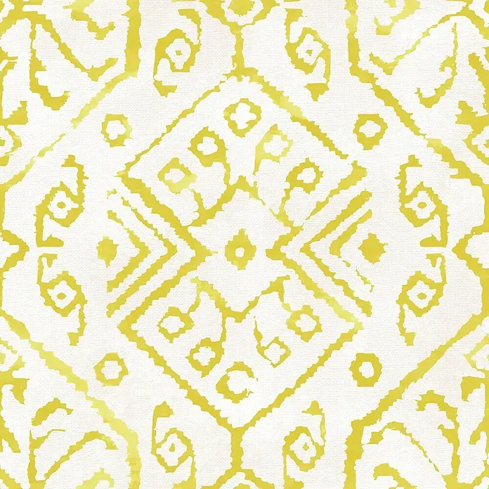 Cortina con ollaos Trieste - 140 x 260 cm, 100% poliéster, Amarillo