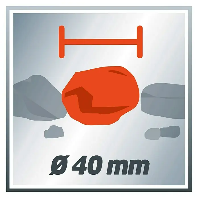 Einhell Bomba para aguas residuales GC-DP 1340 G - 1.300 W, Capacidad de bombeo máx.: 23.000 l/h