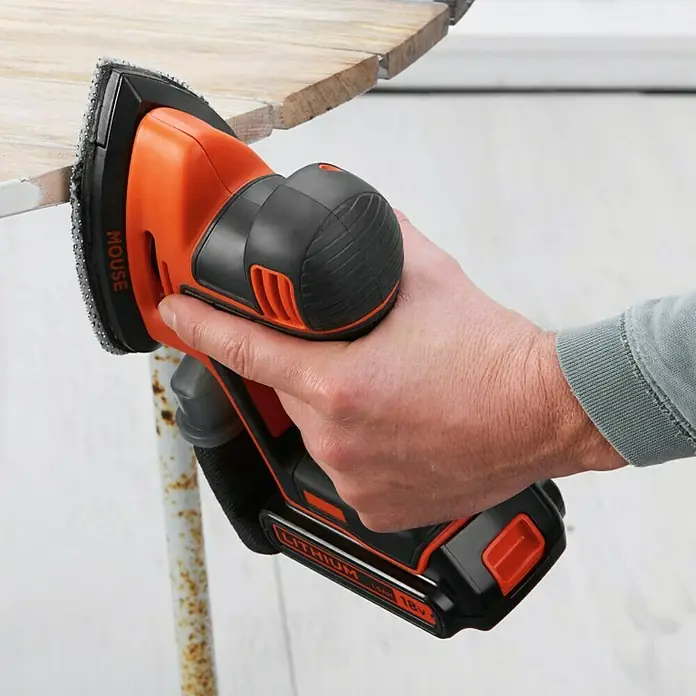 Black+Decker Akku-Multischleifer BDCDS18-QW - 18 V, 1 Akku, 5 Ah, 12.000 U/min