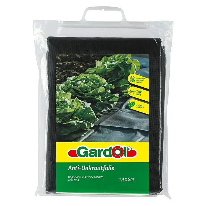 Gardol Antiunkraut-Folie - L x B: 5 x 1,4 m
