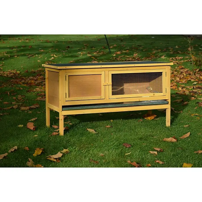Dobar Kleintierstall Tradition - 115 x 45 x 66 cm, Natur, Kiefernholz - Stimmungsaufnahme