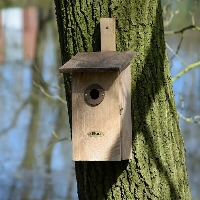 Dobar Nistkasten Einblick - Natur/Braun, 17 x 23 x 39 cm - Stimmungsaufnahme