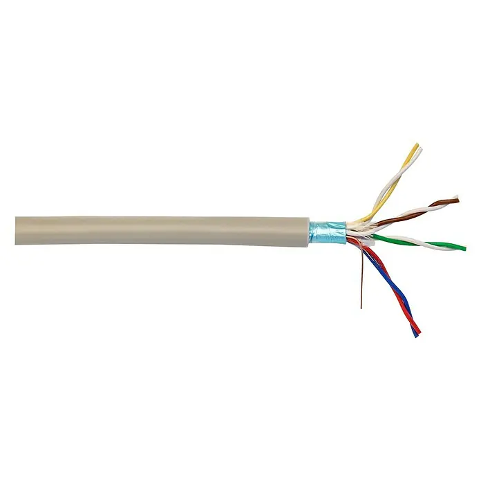 Telefonski kabel po dužnom metru - J-Y(ST)4x2x0,6, Sive boje - Pogled sprijeda