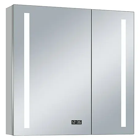 DSK  LED-Spiegelschrank Aluminio Sun