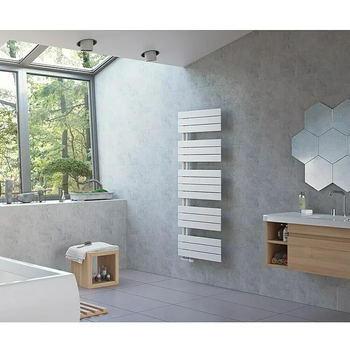 Ximax Designheizkörper P2 Open - 60 x 119,5 cm, 742 W, Weiß - Vorderansicht