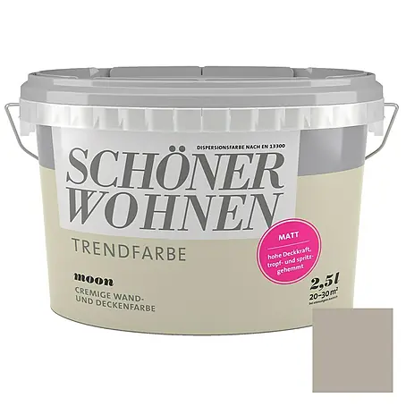SCHÖNER WOHNEN-Farbe  Wandfarbe Trendfarbe