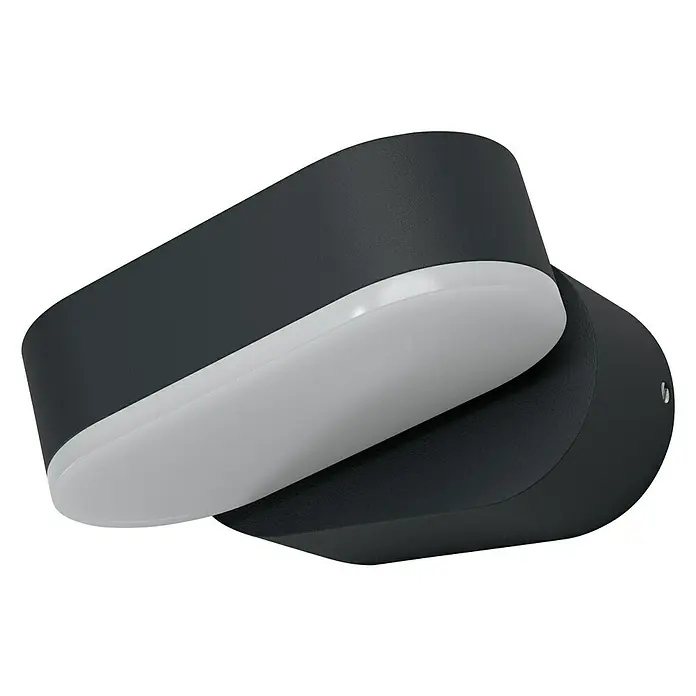 Ledvance LED-Außenwandleuchte Endura Style Mini Spot - 8 W, 100 x 230 x 54 mm, Grau, IP44