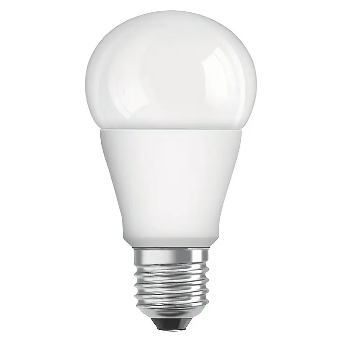 Osram LED žarulja Star Classic A - 9 W, E27, Topla bijela, Mat - Pogled sprijeda
