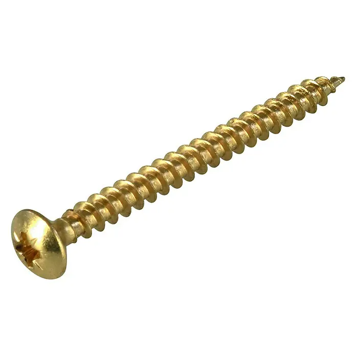 Stabilit Vijak za šperploču - Ø x D: 4,5 x 50 mm, Pomesingano, 15 kom, Lećasta glava, S glavom s križnim razrezom (Pozidriv) - Pogled odozgo
