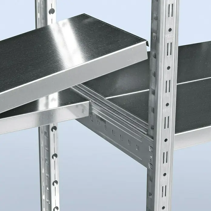 Scholz System Fachboden-Set - 800 x 400 mm, Traglast: 200 kg/Boden - Detailaufnahme
