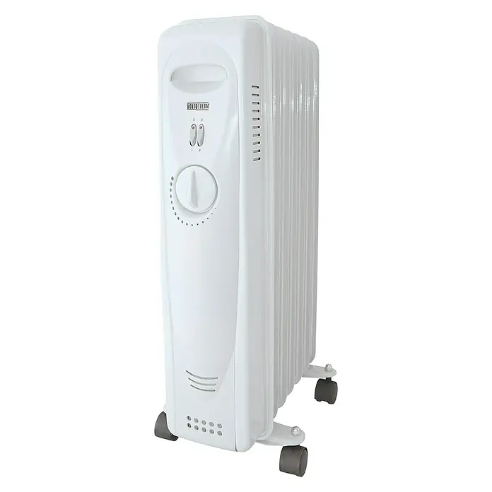 Voltomat HEATING Ölradiator - Weiß, 1.500 W, Rippenanzahl: 7 Stk.