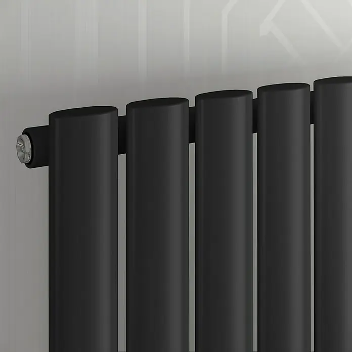 Ximax Raumheizkörper Fortuna - 46,8 x 180 cm, 920 W, Anthrazit - Detailaufnahme