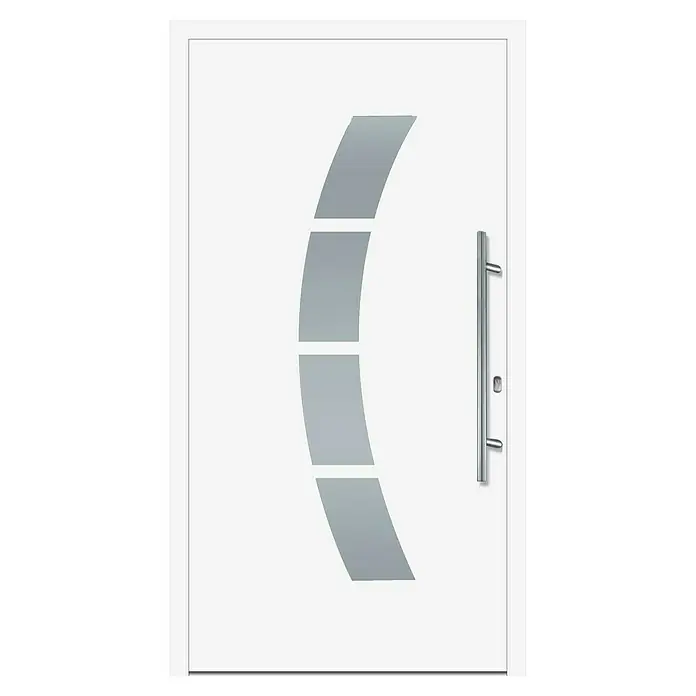 Solid Elements Aluminiumhaustür KA-107 - 110 x 210 cm, DIN Anschlag: Rechts