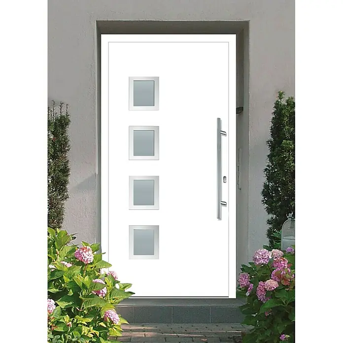Solid Elements Aluminiumhaustür KA-511 - 110 x 210 cm, DIN Anschlag: Rechts