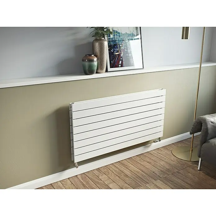 Ximax Raumheizkörper P1 Duplex Horizontal - 52 x 120 cm, 1.015 W, Weiß - Vorderansicht