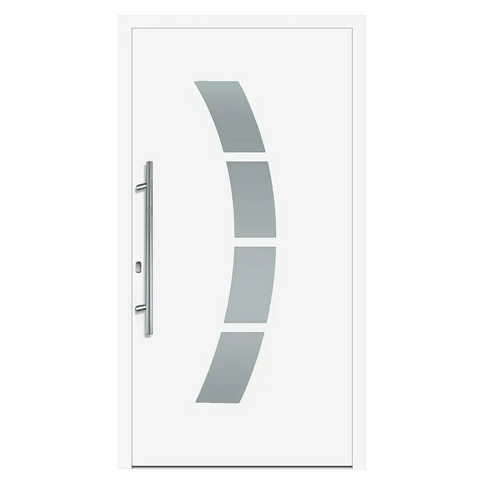 Solid Elements Aluminiumhaustür KA-107 - 110 x 210 cm, DIN Anschlag: Links - Stimmungsaufnahme
